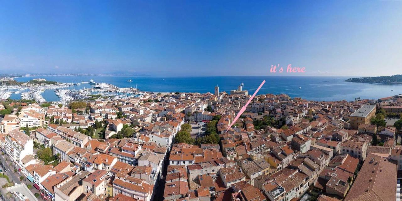 Freshly Tastefully Renovated Apartments In Heart Of Old Antibes Exterior foto